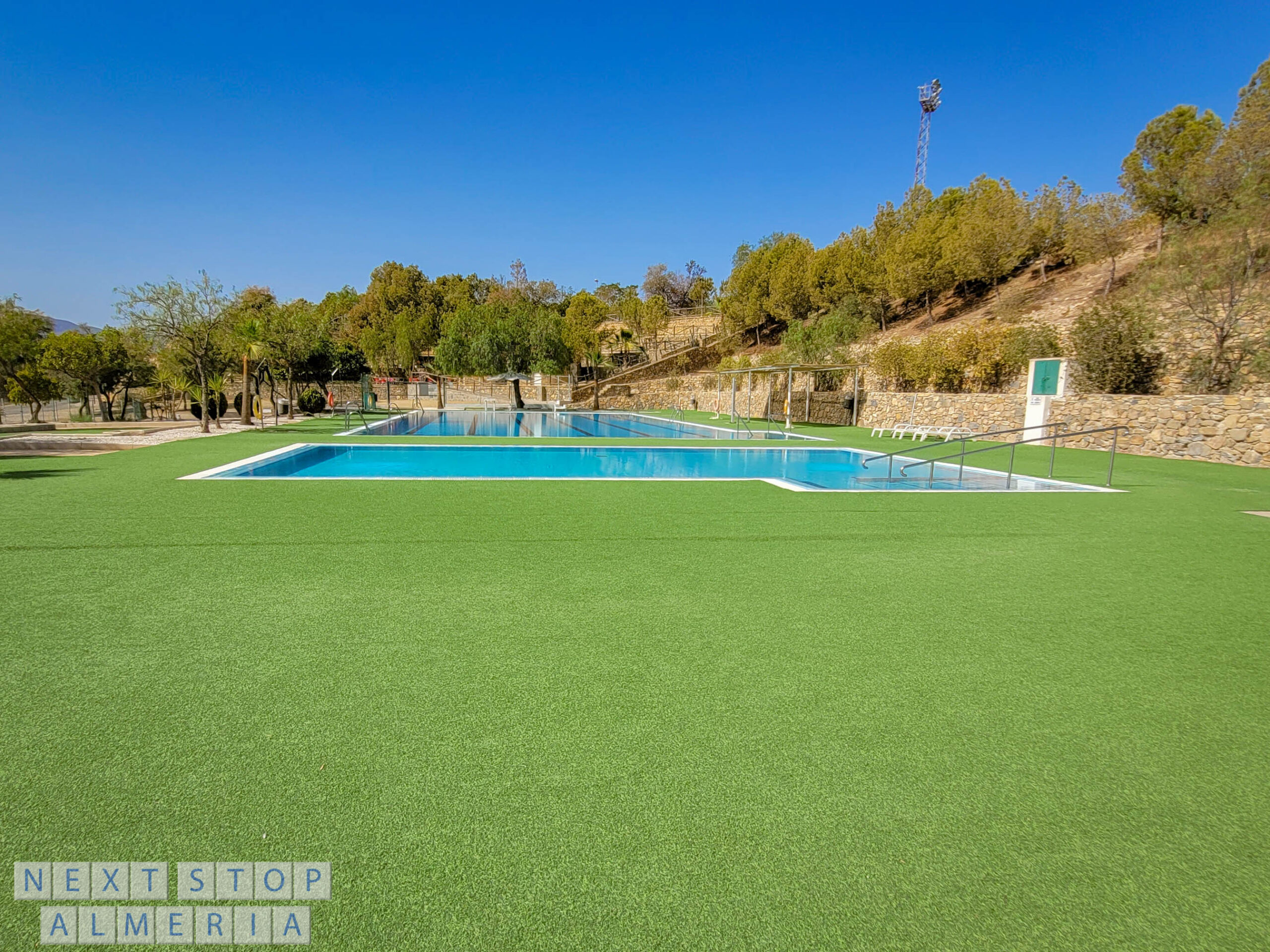 Los Gallardos communal swimming pool