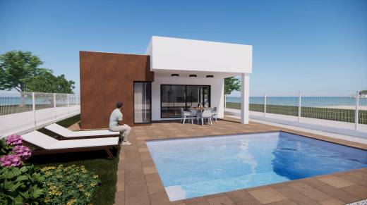 Exciting 2 bedroom independent off plan villa with private swimming pool - Los Gallardos  